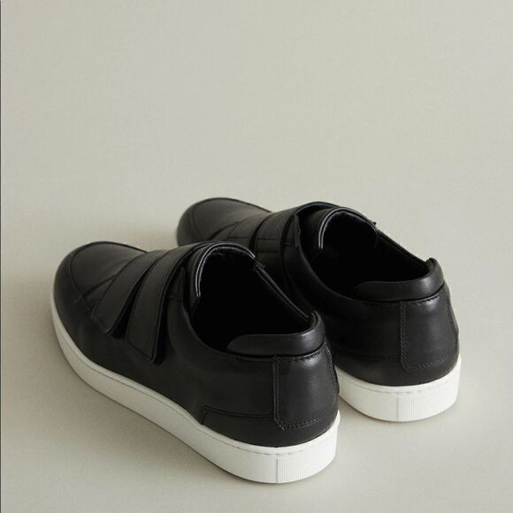 🇨🇦NWT Want Les Essentiels Lydd Velcro Strap Leather sneaker 40 - Picture 2 of 14
